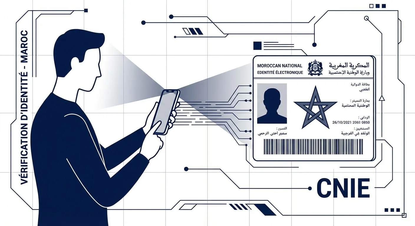 Schéma visuel montrant le parcours utilisateur d'une ouverture de compte via smartphone